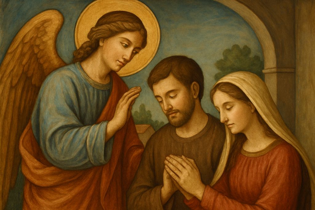 Dialogo semplice con l'Arcangelo Gabriele per i Fidanzati in attesa