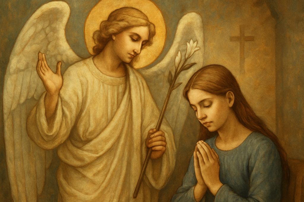 Meditazione guidata con l'Arcangelo Gabriele sul "Sì" di Maria