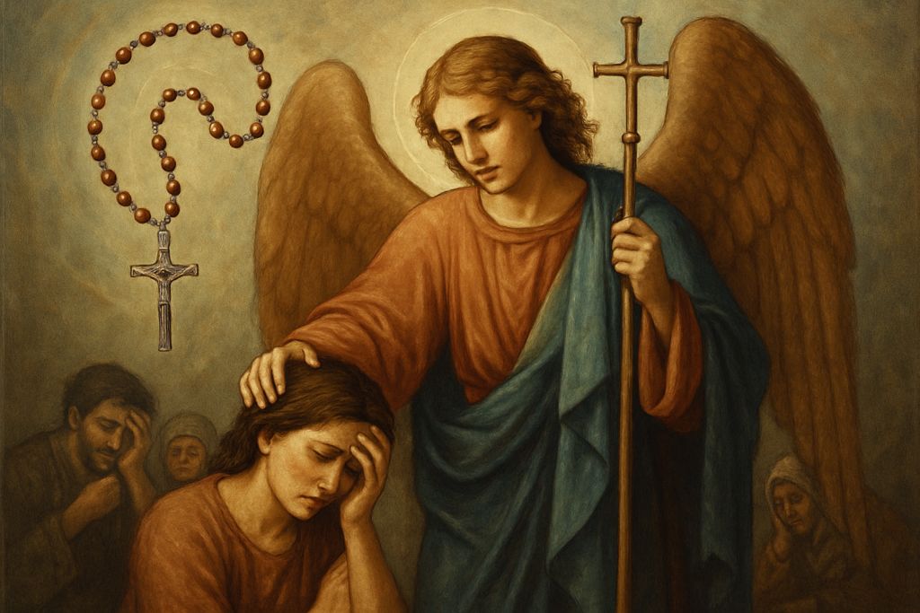 Coroncina a San Gabriele Arcangelo, Forza di Dio