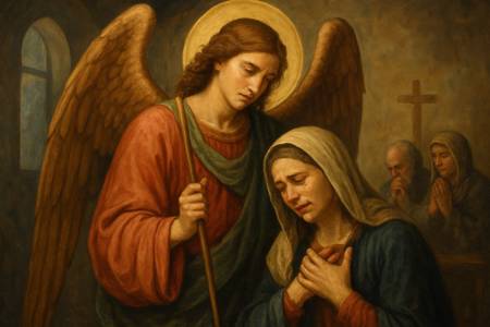 Preghiera intensa a San Raffaele per la guarigione delle ferite emotive