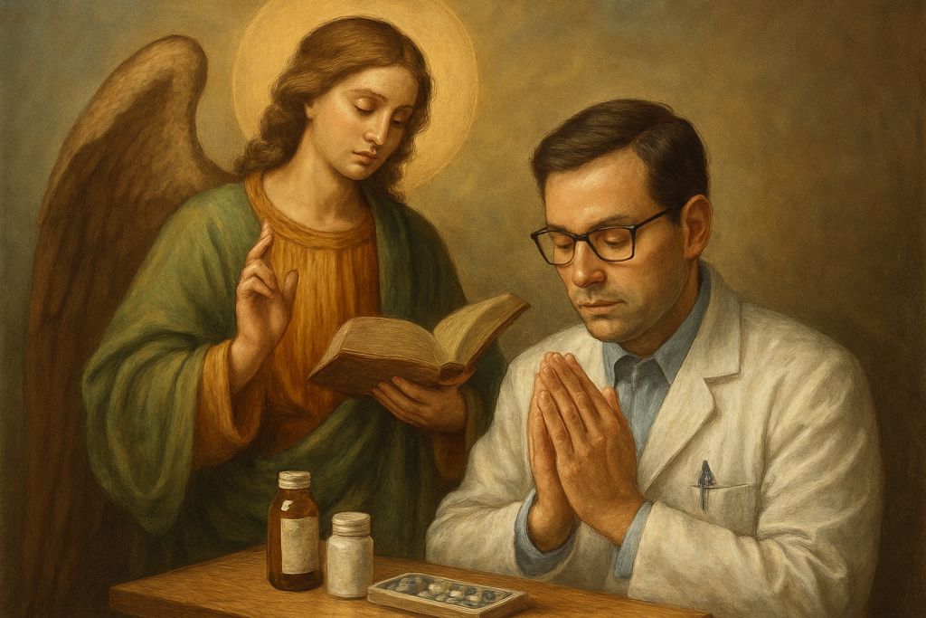 Invocazione a San Raffaele, Medicina di Dio, per i Farmacisti