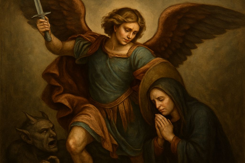 Preghiera intensa a San Michele Arcangelo per le Persone oppresse dal maligno