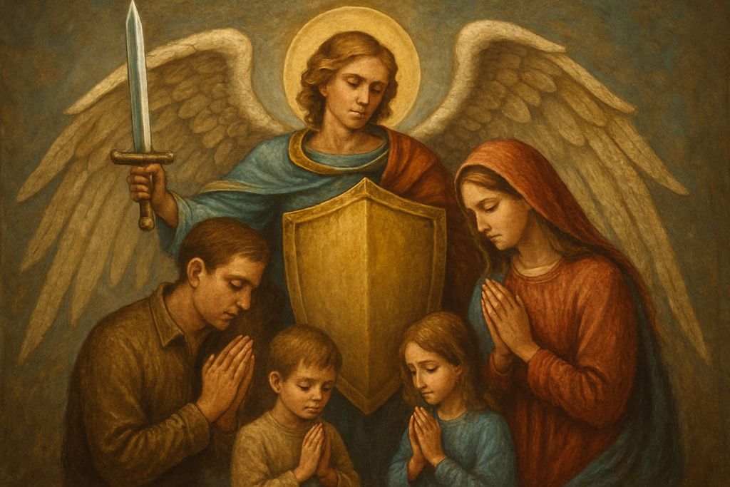 Preghiera a San Michele Arcangelo per la difesa delle famiglie dal male