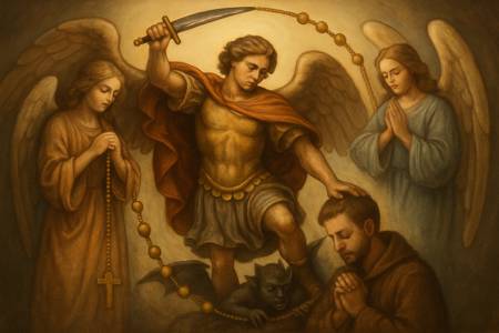 Coroncina a San Michele e ai Cori Angelici per la protezione spirituale