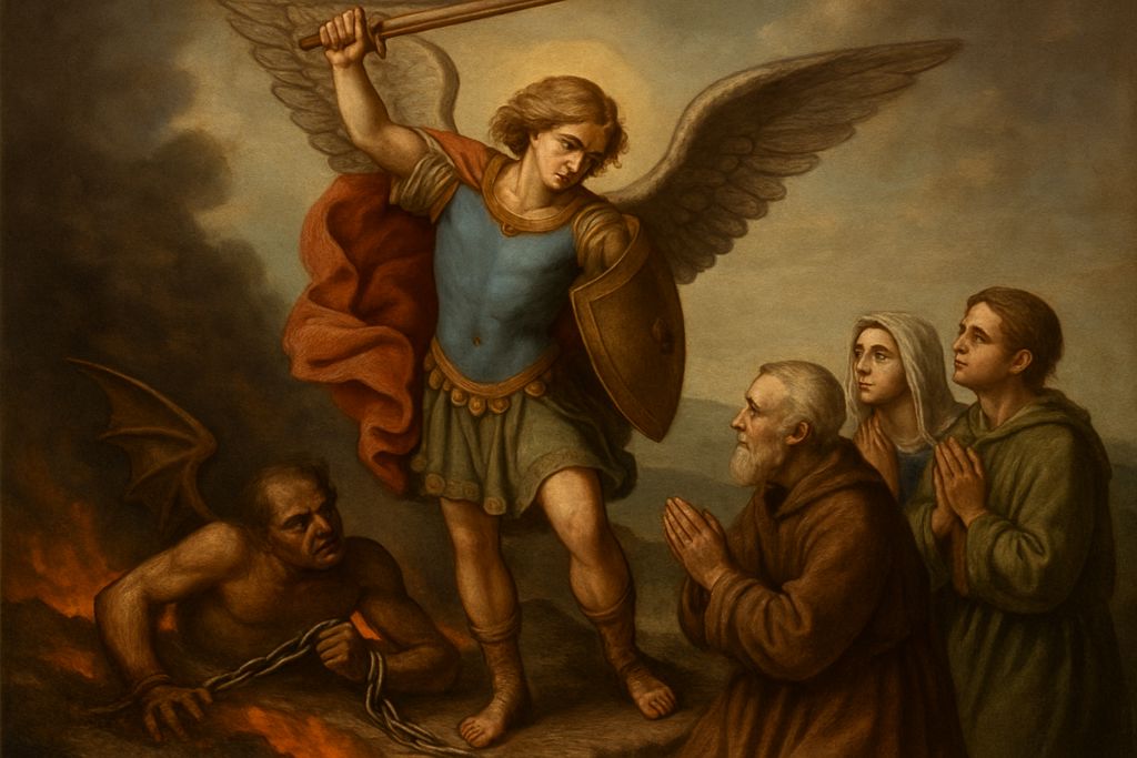 Atto di consacrazione a San Michele Arcangelo per la lotta contro il peccato