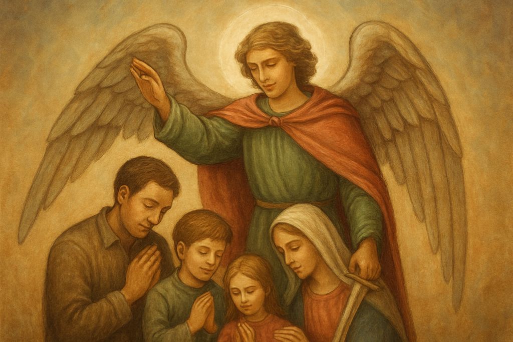 Benedizione con San Michele Arcangelo per la protezione della casa