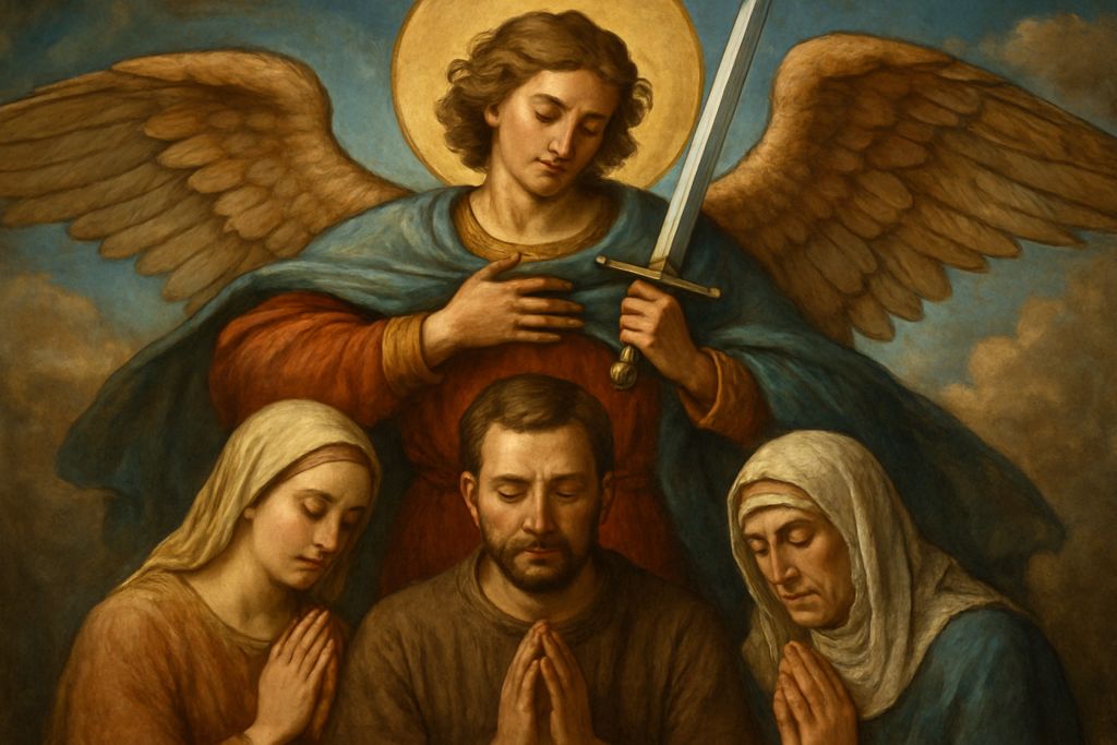 Ringraziamento a San Michele per la sua costante protezione