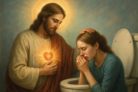 Preghiera del cuore a Gesù per la guarigione dalla bulimia