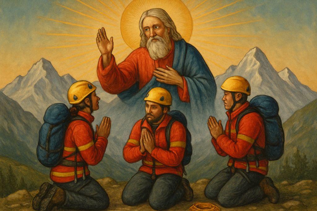 Preghiera comunitaria per la protezione dei Soccorritori alpini