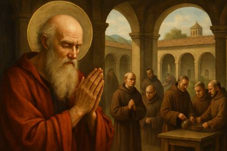 Preghiera a San Girolamo per i Monaci e le Comunità monastiche