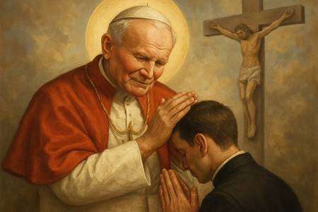 Supplica a San Giovanni Paolo II per la fedeltà dei Sacerdoti