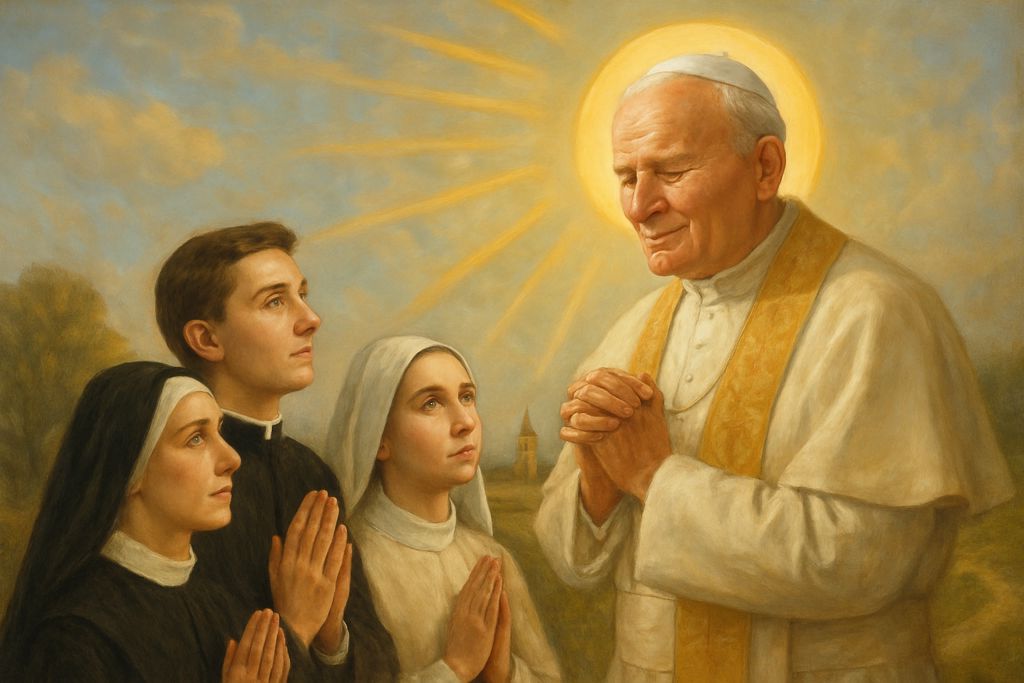 Intercessione a San Giovanni Paolo II per le vocazioni al sacerdozio e alla vita consacrata
