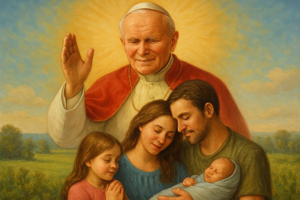Invocazione a San Giovanni Paolo II per la difesa della famiglia tradizionale