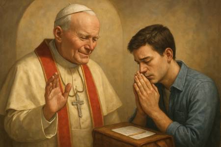 Supplica a San Giovanni Paolo II per i giovani che hanno perso il lavoro