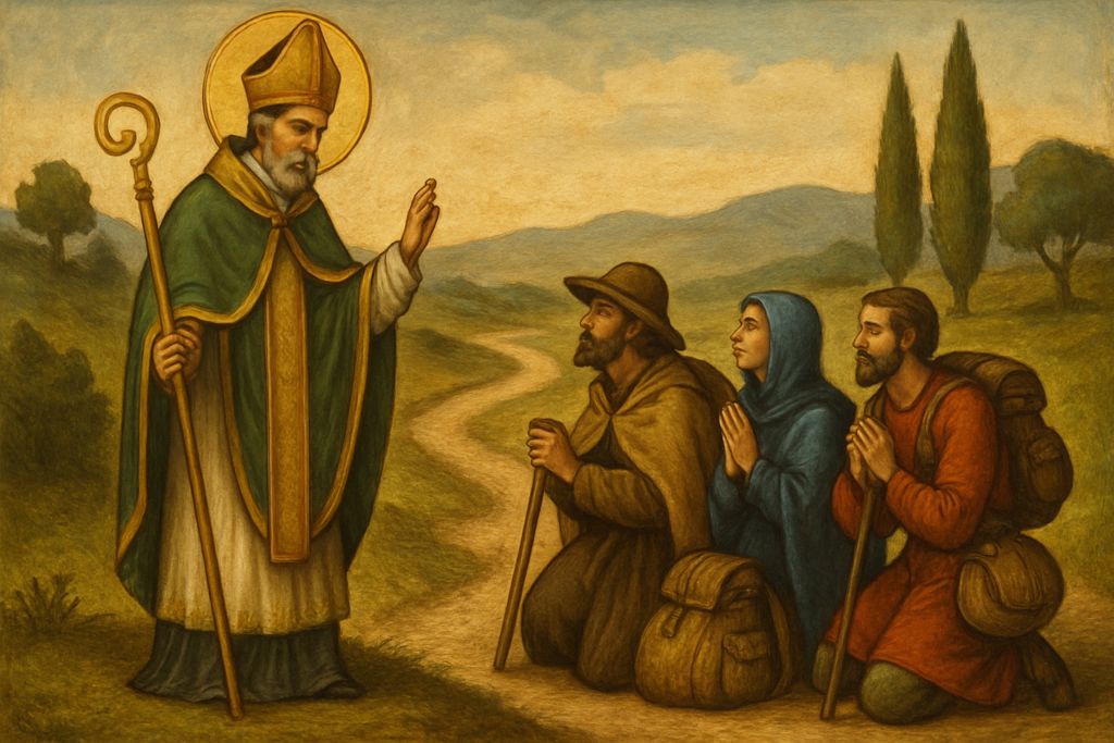 Invocazione a San Donato di Fiesole per i Pellegrini in cammino