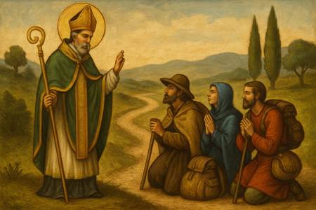 Invocazione a San Donato di Fiesole per i Pellegrini in cammino