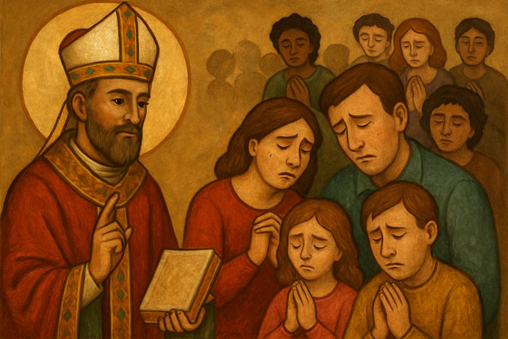 Preghiera comunitaria a San Donato, uomo di pace, per la riconciliazione in famiglia