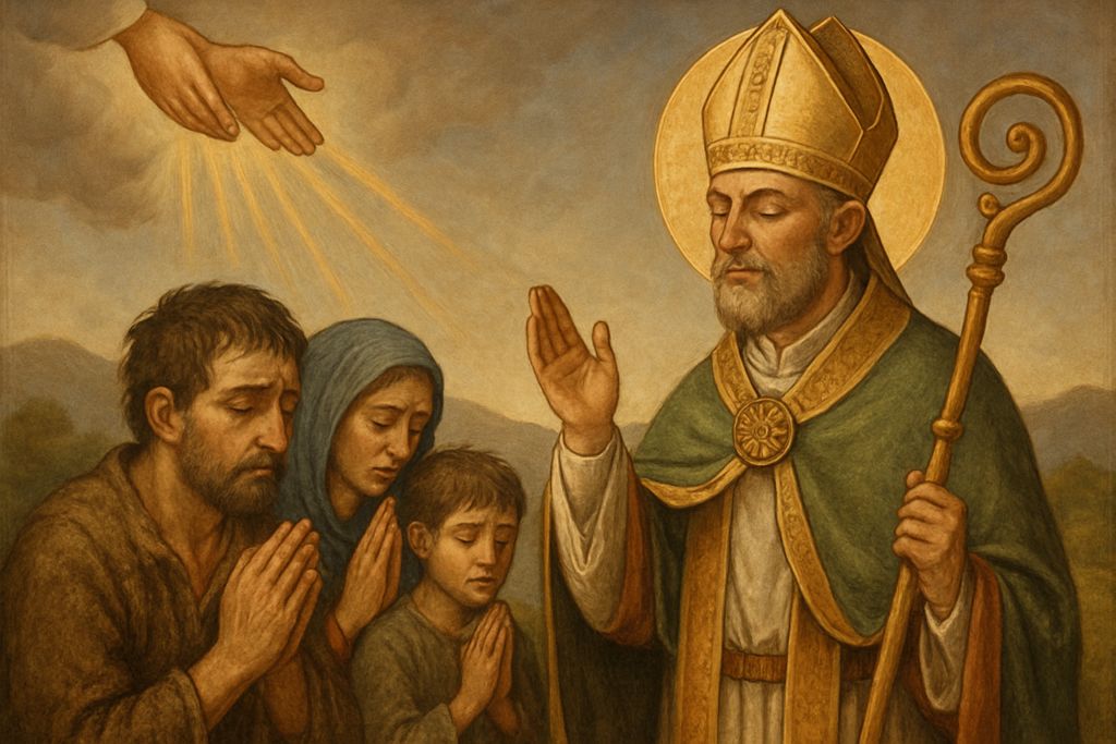 Atto di Fede con San Donato nella Provvidenza divina