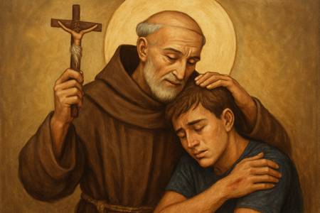 Intercessione a San Giovanni da Capestrano per i militari feriti nel corpo e nello spirito