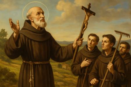 Offerta del giorno con San Giovanni da Capestrano per i frati francescani