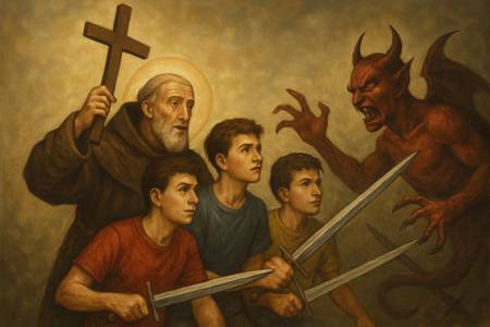 Preghiera per i giovani chiamati a combattere le buone battaglie della fede