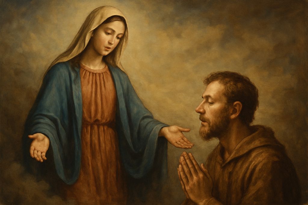 Preghiera a Maria Vergine Obbediente per l'Accoglienza della Volontà di Dio