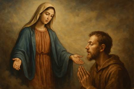 Preghiera a Maria Vergine Obbediente per l'Accoglienza della Volontà di Dio