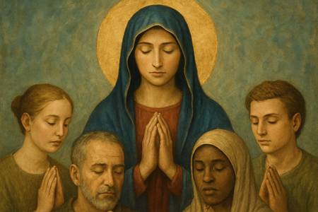 Meditazione con Maria, Vergine del Silenzio, per il raccoglimento interiore