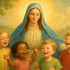 Benedizione dei bambini a Maria Vergine Immacolata