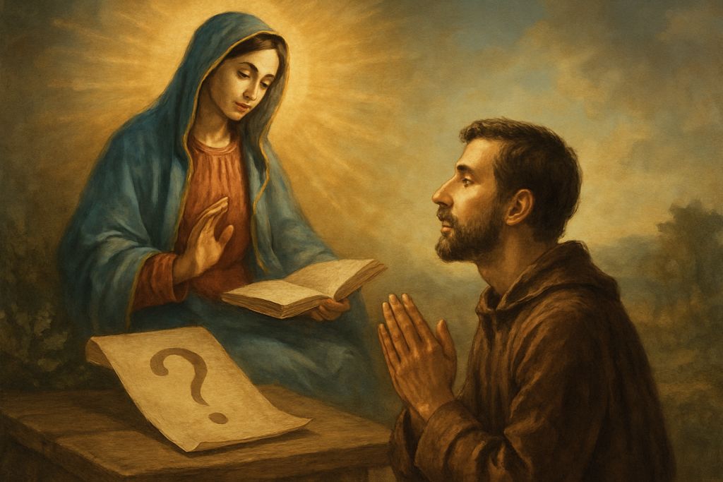 Dialogo semplice con l'Immacolata per le decisioni importanti