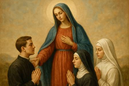 Invocazione a Maria Vergine Immacolata per le vocazioni sacerdotali e religiose