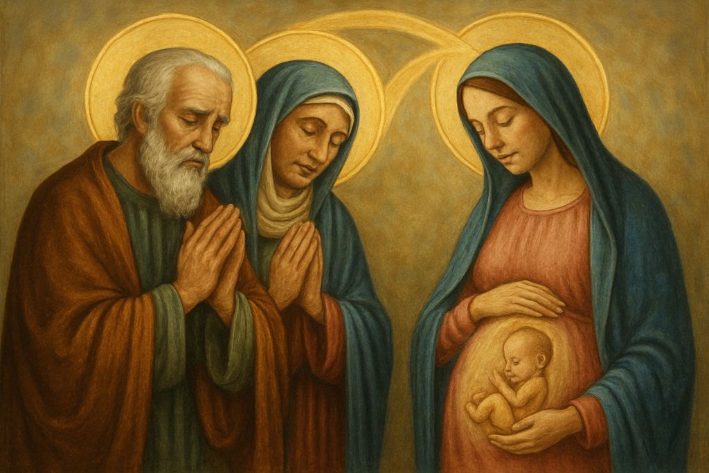 Intercessione ai Santi Gioacchino e Anna per i genitori di Nascituri