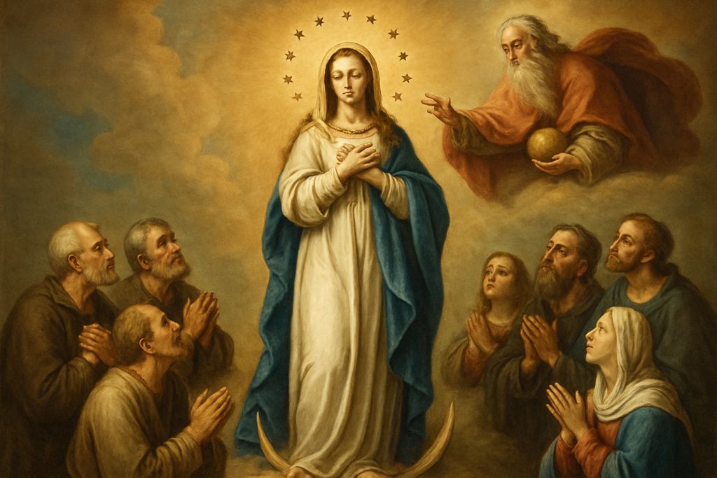 Glorificazione a Dio per la bellezza di Maria Immacolata