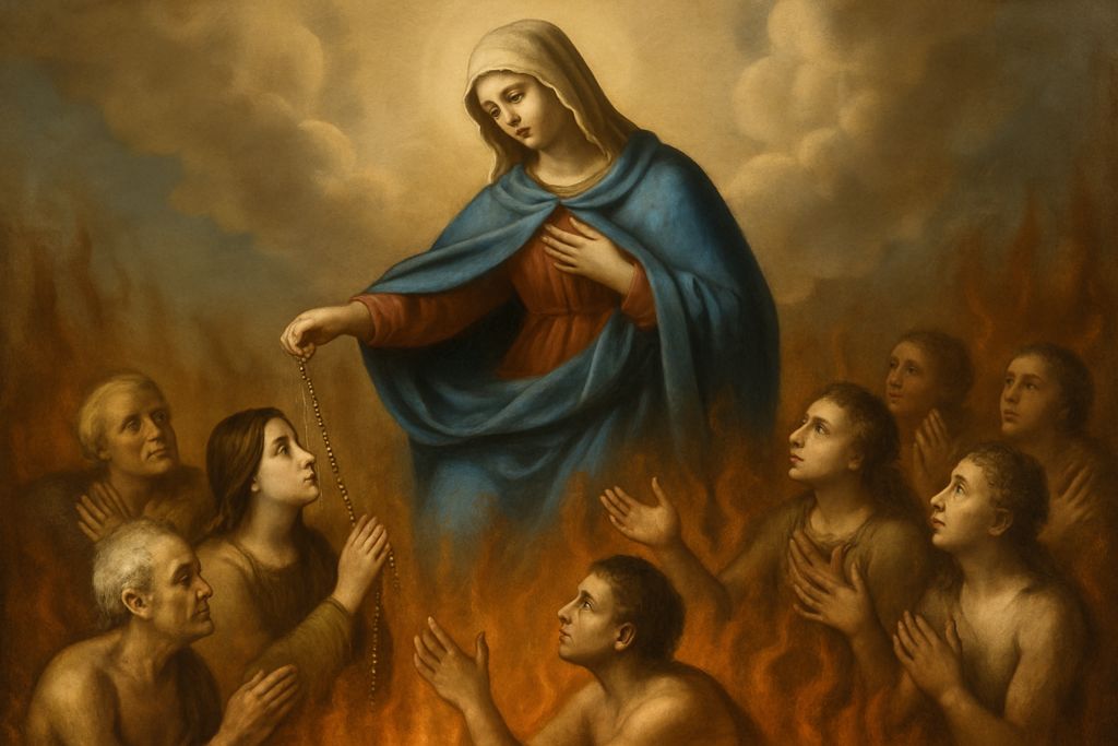 Supplica a Maria Vergine Immacolata per le anime del Purgatorio