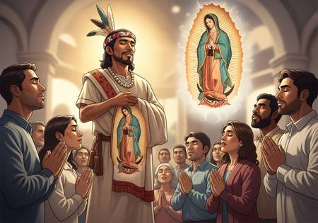 Preghiera comunitaria a San Juan Diego per i Catechisti