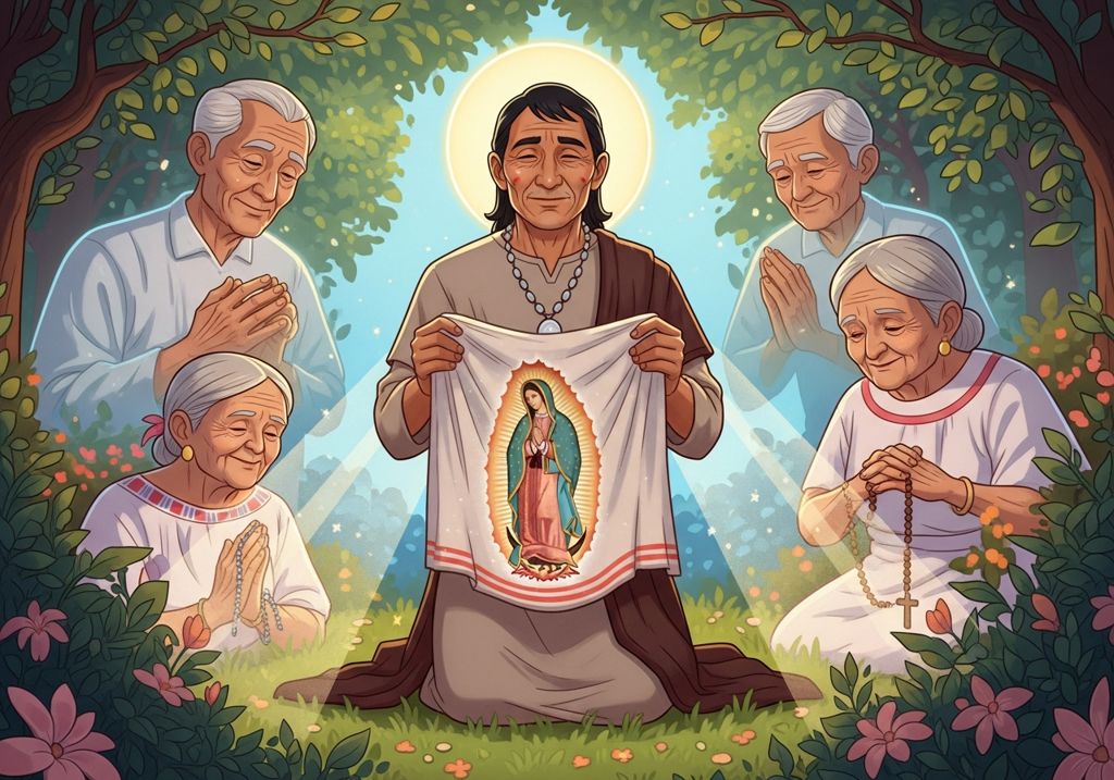 Preghiera per i nonni sull'esempio di San Juan Diego