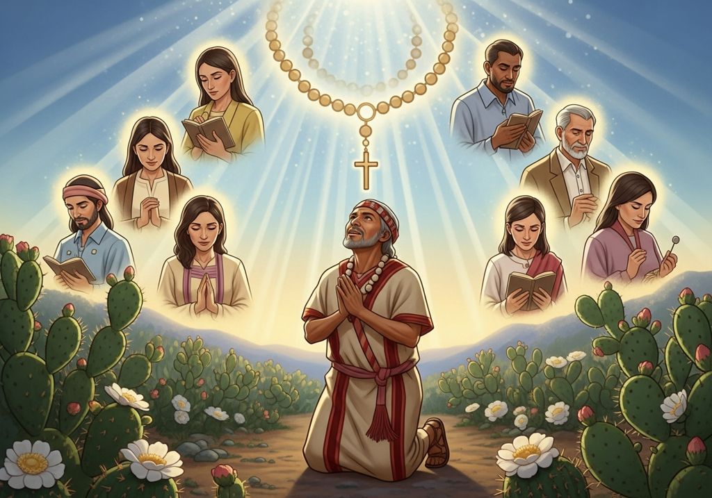 Coroncina a San Juan Diego per la fiducia nei messaggeri di Dio