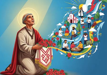 Supplica a San Juan Diego per la costruzione di chiese e cappelle