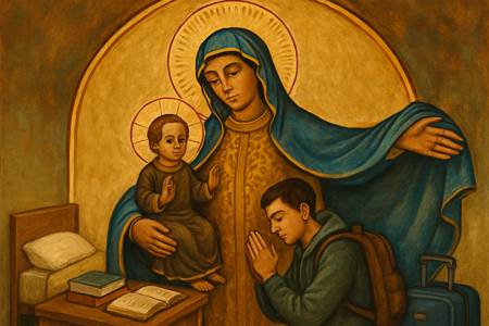 Intercessione alla Madonna di Loreto per la protezione dalle calamità naturali