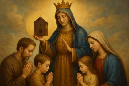 Offerta della giornata alla Madonna di Loreto per la santificazione della famiglia