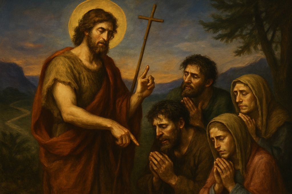 Preghiera a San Giovanni Battista per la conversione in Avvento