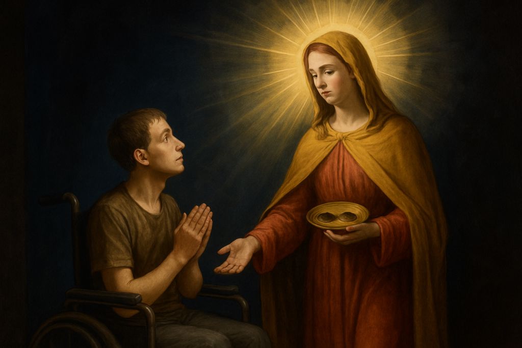 Preghiera a Santa Lucia, testimone della luce, per chi non vede