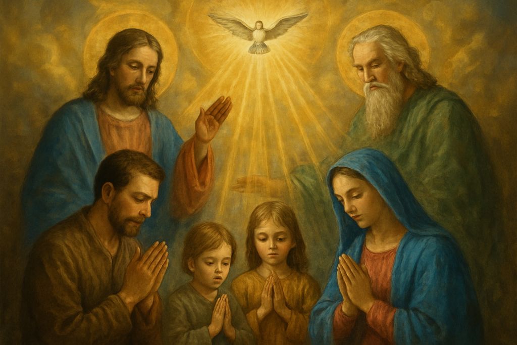 Preghiera di benedizione per il nuovo anno in famiglia