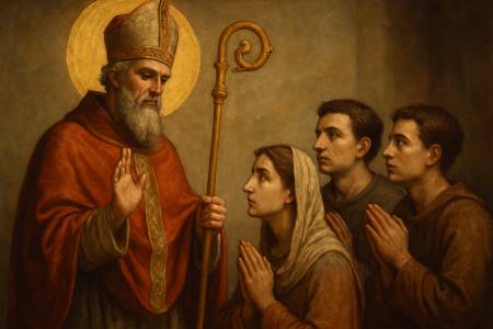 Supplica a Sant'Ambrogio per i Catecumeni