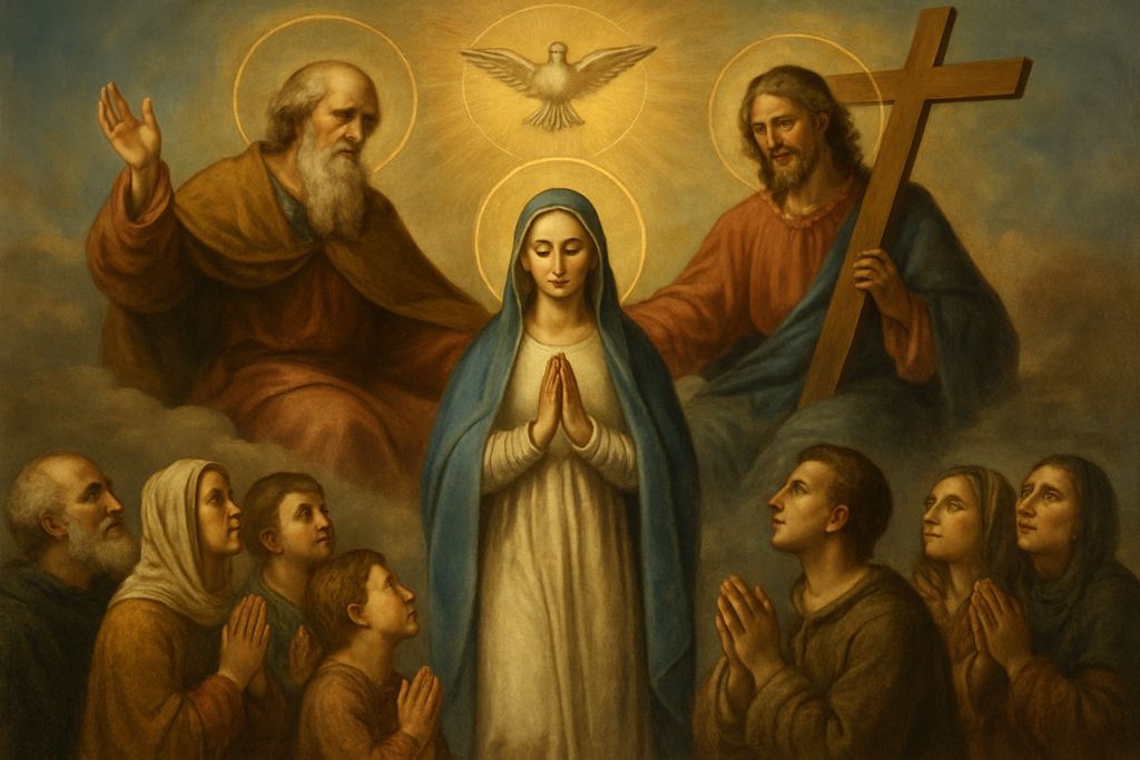 Lode alla Santissima Trinità per il dono di Maria Immacolata