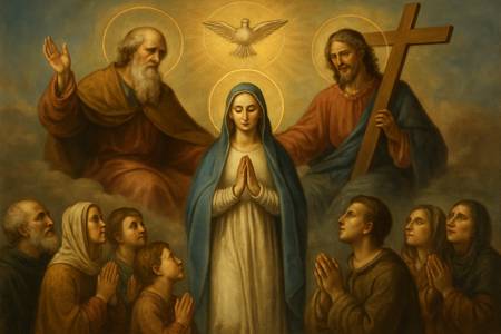 Lode alla Santissima Trinità per il dono di Maria Immacolata