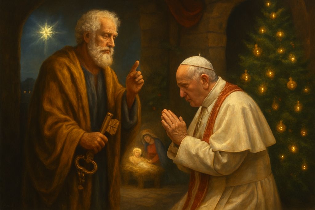 Intercessione a San Pietro Apostolo per il Papa nel tempo di Natale
