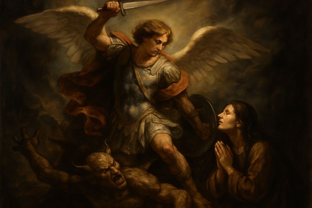 Preghiera di Esorcismo a San Michele Arcangelo contro Satana