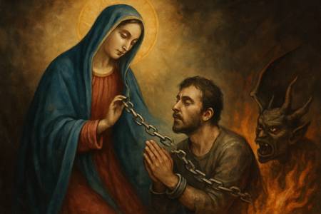 Invocazione potente a Maria Vergine, Terrore dei Demoni, per spezzare le maledizioni