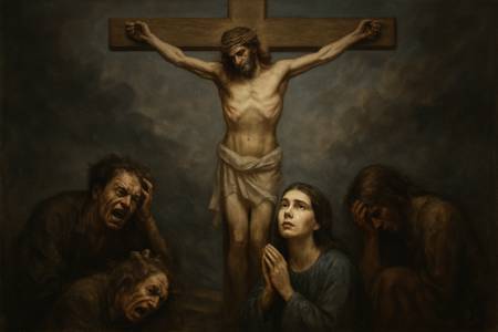 Lamento a Gesù Crocifisso per le anime tormentate dal demonio